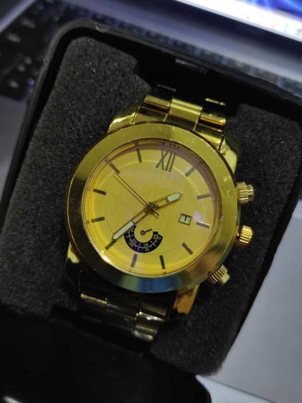 Urfakent Blvgarı Model Çelik Kasa Çelik Kordon Kol Saati Hediyelidir - Image 1