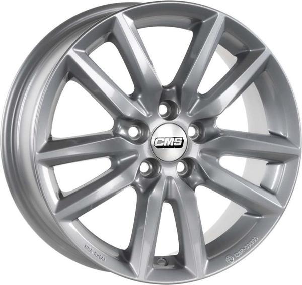 CMS-1275-03 6.5x16" -5x112 ET46 57.1 Racing Silver Jant (4 Adet) - Image 1