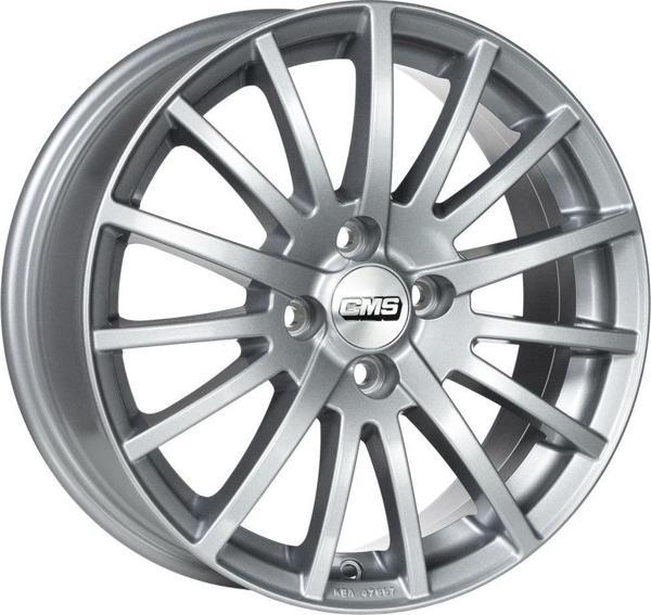 CMS-466-03 6.5x16" -4x100 ET42 67.2 Racing Silver Jant (4 Adet) - Image 1