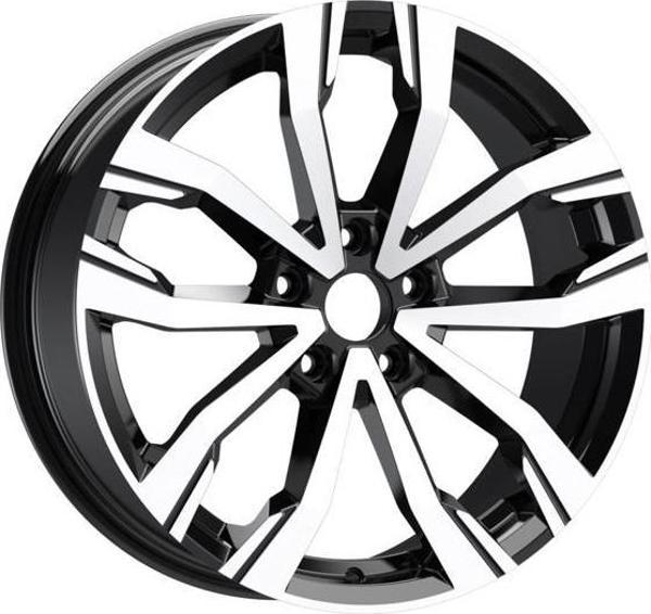 EMR-S1053-01 7.5x17" -4x100 ET40 60.1 Black Diamond Jant (4 Adet) - Image 1