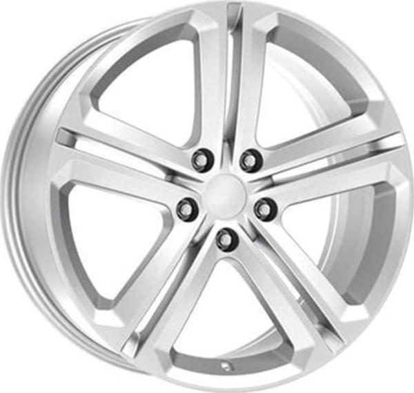 EMR-E400-01 8.0x18" -5x100 ET38 57.6 Crystal Silver Jant (4 Adet) - Image 1
