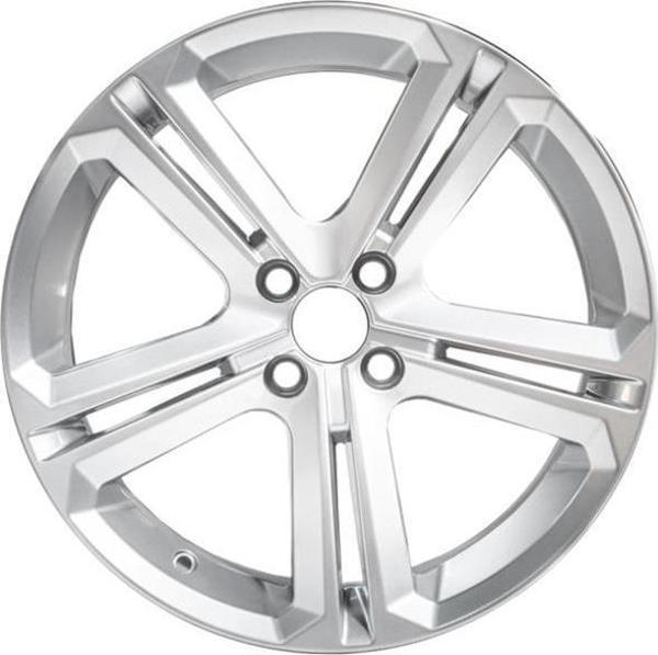 EMR-S1017-08 7.5x17" -5x100 ET35 57.1 Silver Gloss Jant (4 Adet) - Image 1