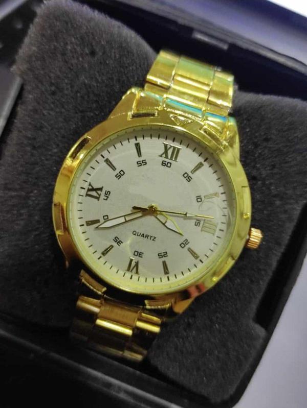 Urfakent Rolex Model Gold Serisi Çelik Kaa Çelik Kordon Kol Saatleri Hediyelidir - Image 1