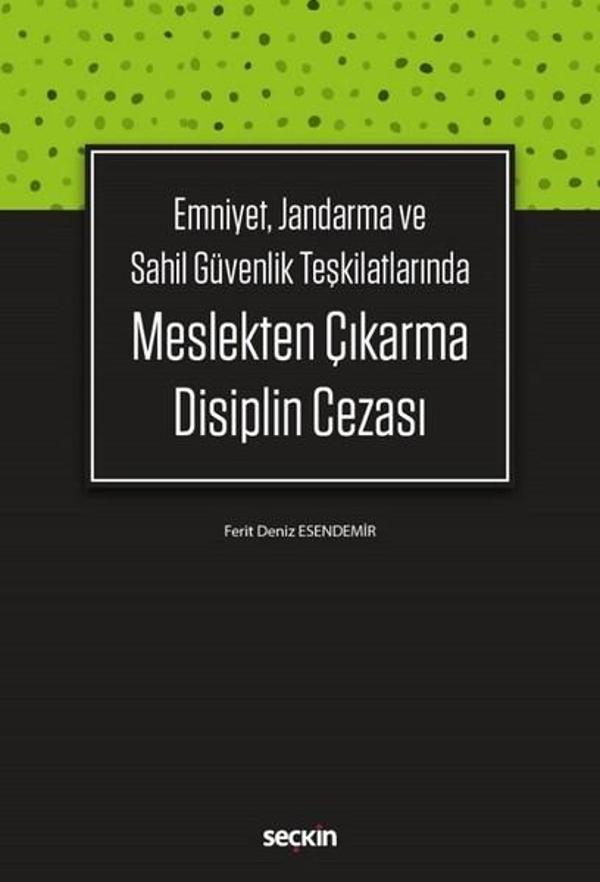 Meslekten Çıkarma Disiplin Cezası - Seçkin Yayıncılık - Image 1