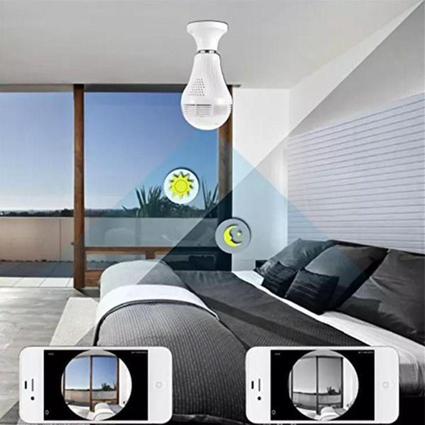 Urfakent Ampul Kamera 360 Görüş Hd Görüntü Ve Ses - Image 1