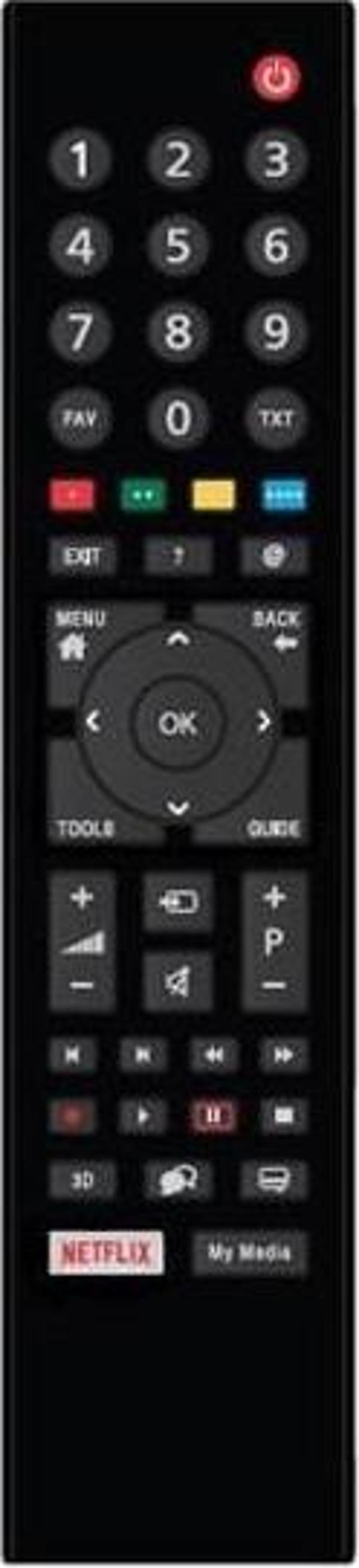 Grundig Toronto 32 CLE 6645 AL İle Uyumlu Smart Led Tv Kumandası - Image 1
