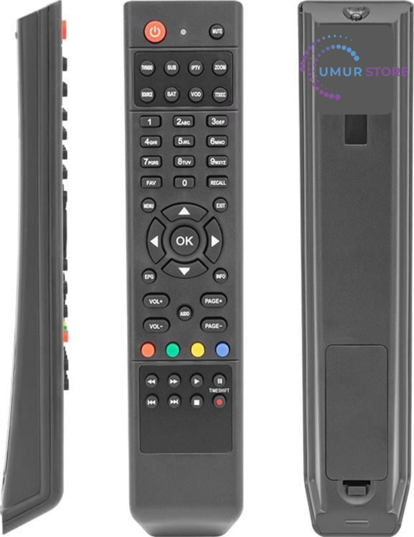 Hiremco Combo Zapper Uydu Alıcı Kumandası - Image 1