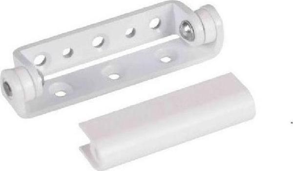 Urfakent 80Mm Pratik Çelik Menteşe Beyaz (10Adet) - Image 1