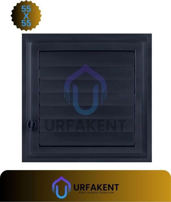 Urfakent Antrasit Menfez Panjur 55 X 55 Banyo Wc Havalandırma Yapışkanlı - Image 1