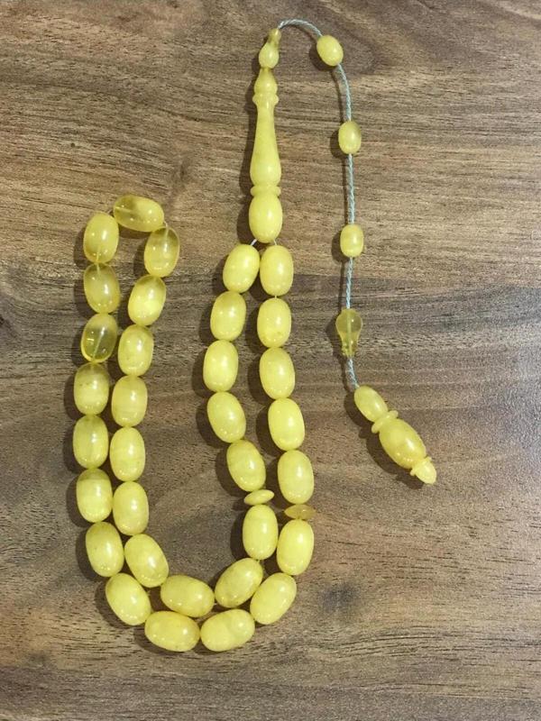 Urfakent Tek Parça Usta İşi Sistemli  Kaya Damla Kehribar - Image 1