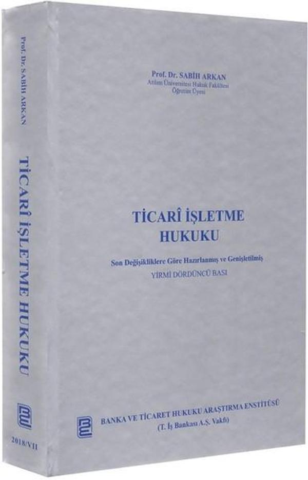 Ticari İşletme Hukuku - Savaş Yayınevi - Image 1