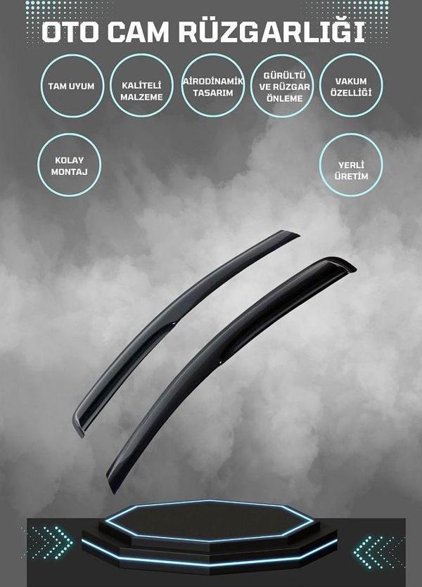 Iveco Daily Kamyonet 2012 Cam Rüzgarlığı 2li Takım - Image 1