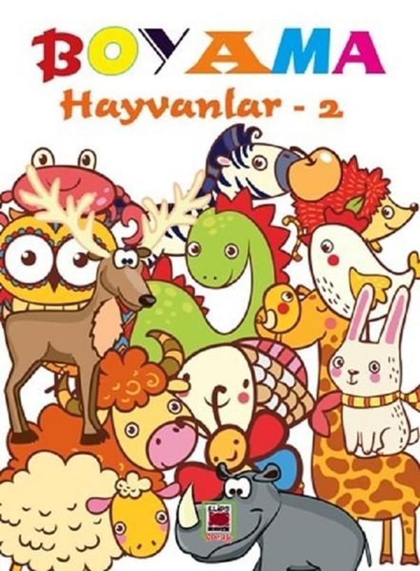 Boyama-Hayvanlar 2 - Elips Kitapları - Image 1