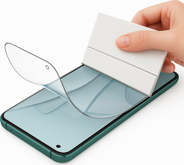 realme 12 4G Ekran Koruyucu Nano 9H 0.3mm Esnek Şeffaf   - Image 1