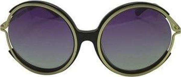Belmond Mod.1010 c.01 Ekartman 57-22  Siyah Sarı Metal Kadın Güneş Gözlüğü  - Image 1