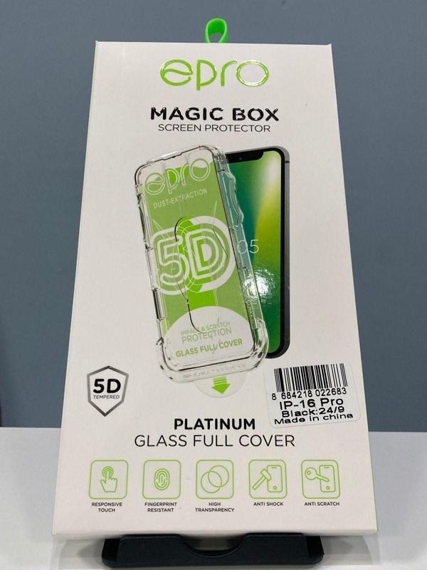 Epro Magic Box  Kırılmaz Cam 5D İphone 16 Pro - Image 1