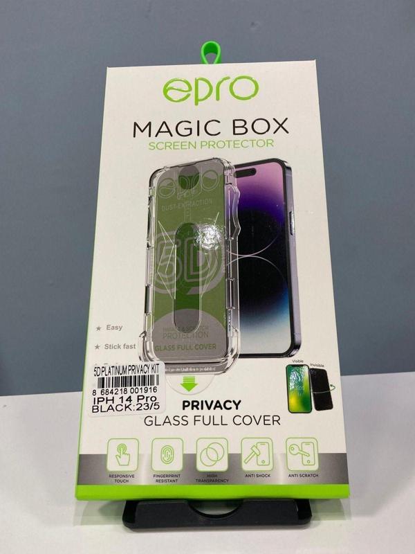 Epro Magic Box Hayalet Kırılmaz Cam 5D İphone 14 Pro - Image 1