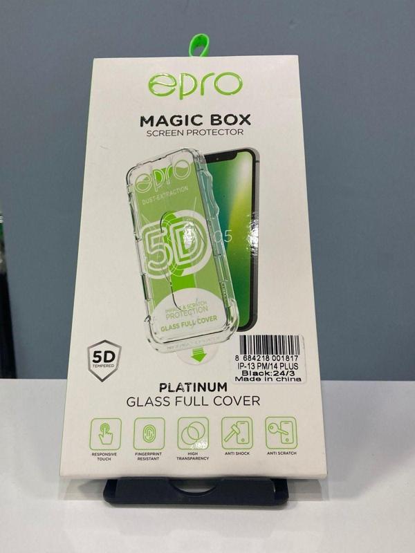 Epro Magic Box Kırılmaz Cam 5D  İphone 13Pm/14 Plus - Image 1