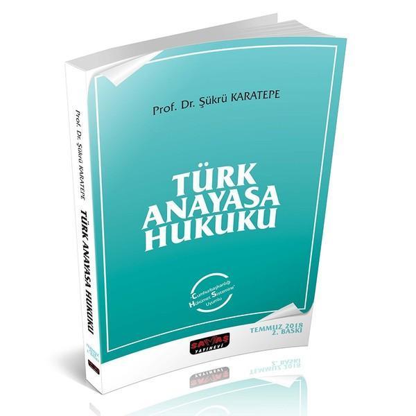 Türk Anayasa Hukuku - Savaş Yayınevi - Image 1