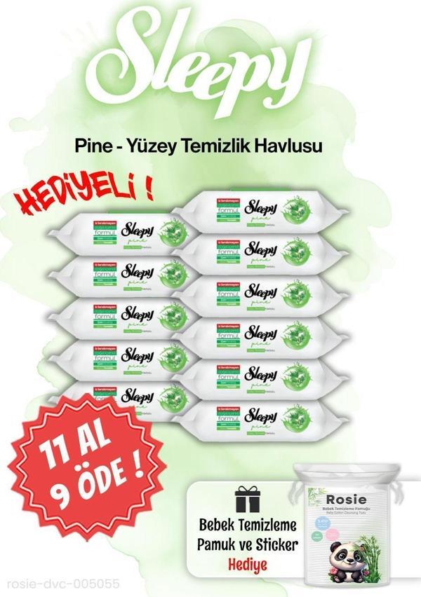 11 AL 9 ÖDE Sleepy Pine Çam Ferahlığı Islak Havlusu  ve ROSIE - Image 1
