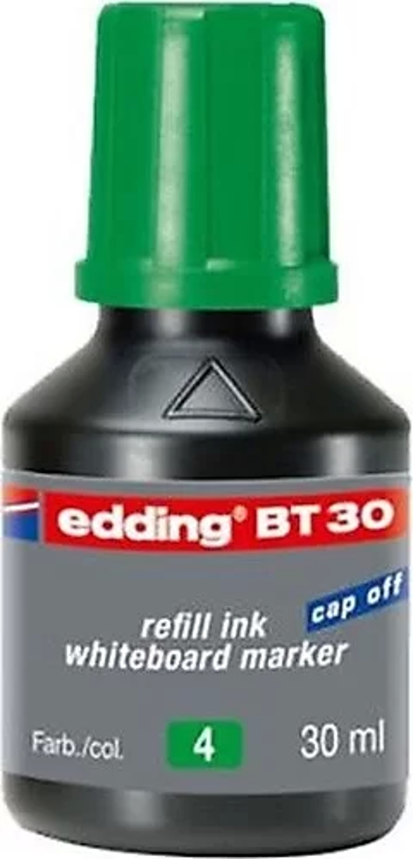 EDDİNG BT 30 TAHTA KALEM MÜREKKEBİ YEŞİL 30ml - Image 1