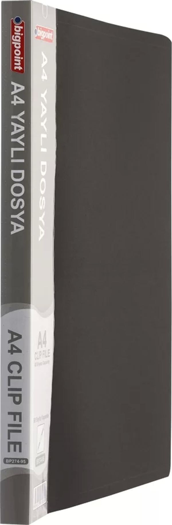 Bigpoint Yaylı Dosya A4 Mat Siyah - Image 1