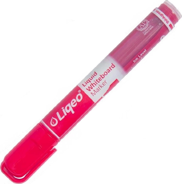 LİQEO W-2127 800metre BEYAZ TAHTA KALEMİ YUVARLAK UÇ PEMBE - Image 1