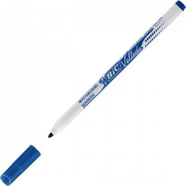 Bic Velleda 1721 Mavi İnce Gövdeli Yazı Tahtası Kalemi - Image 1