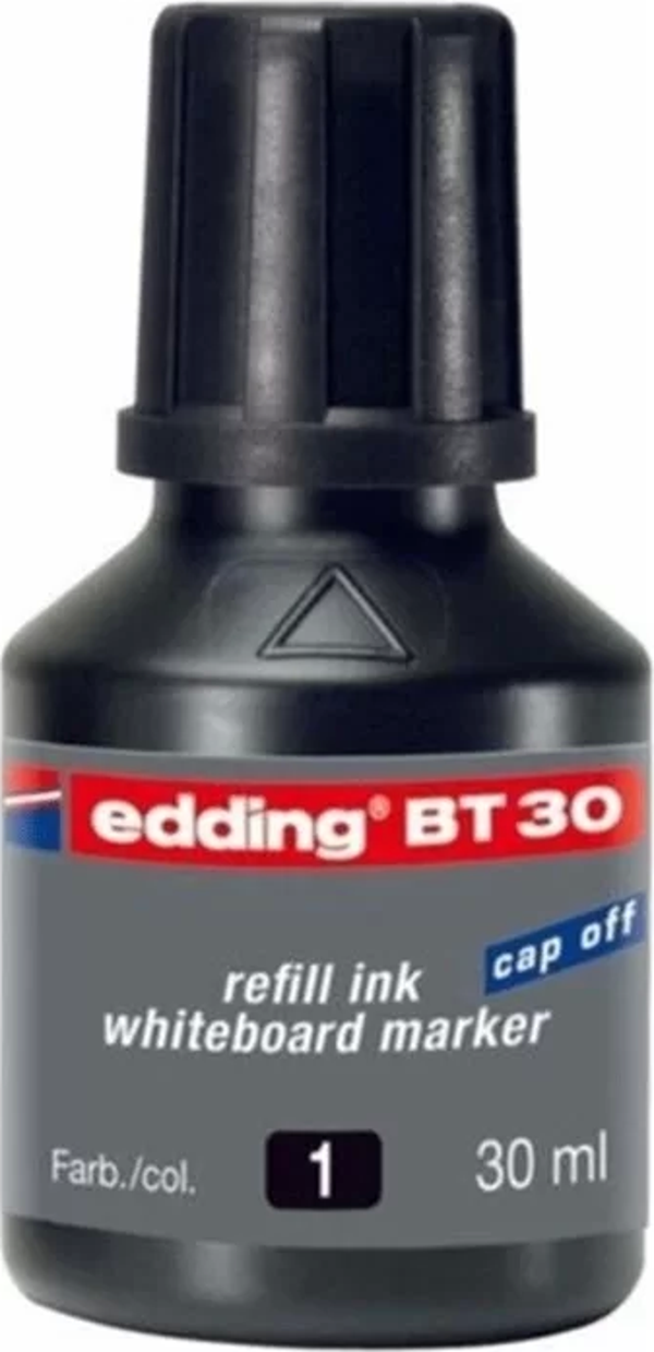 EDDİNG BT 30 TAHTA KALEM MÜREKKEBİ SİYAH 30ml - Image 1