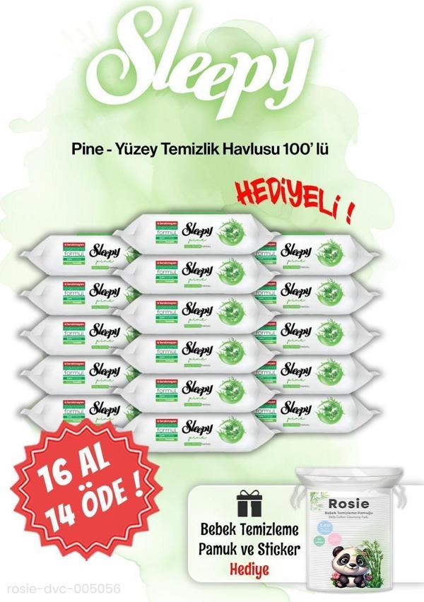Sleepy Pine Çam Ferahlığı Islak Havlusu 16 AL 14 ÖDE ve ROSIE - Image 1
