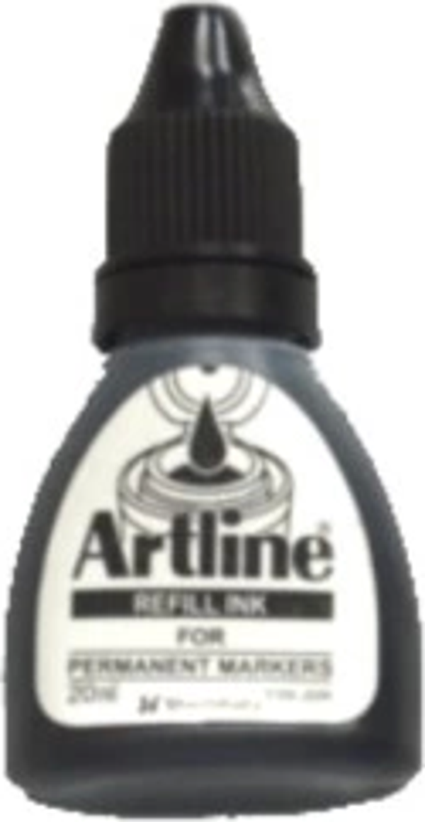 ARTLİNE ESK-50 TAHTA KALEM MÜREKKEBİ SİYAH 20ml - Image 1