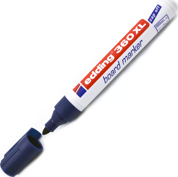 Edding 360XL Board Marker Yazı Tahtası Kalemi Mavi - Image 1