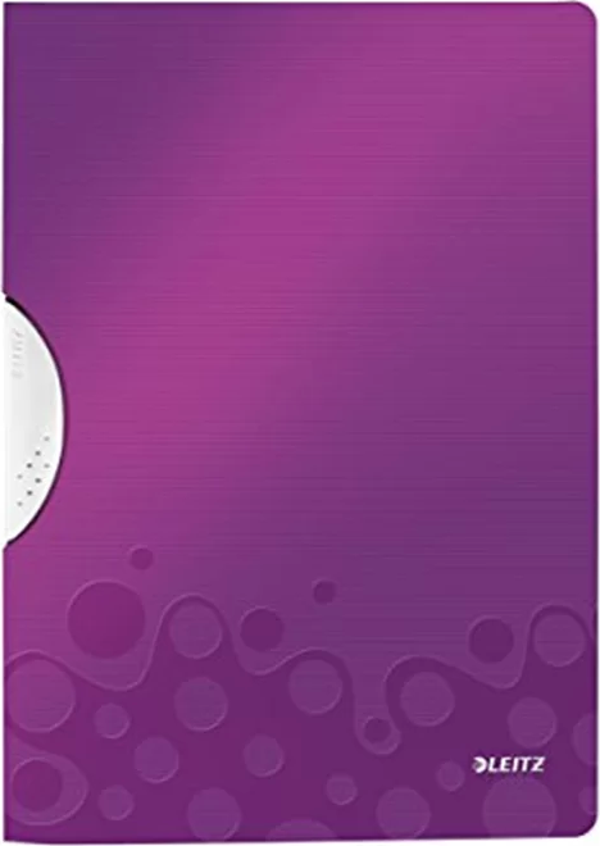 LEİTZ 4185 WOW ACTİVE COLORCLİP SIKIŞTIRMALI DOSYA METALİK MOR - Image 1