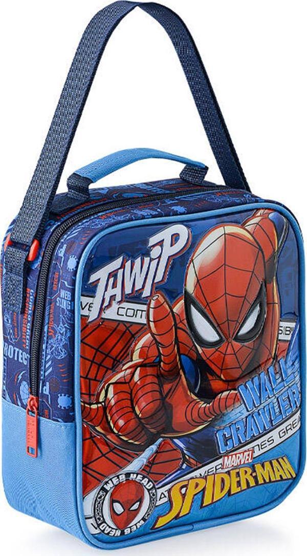 Lisanslı İlkokul Beslenme Çantası Spiderman Due Wall Crawler W2 48098 - Image 1