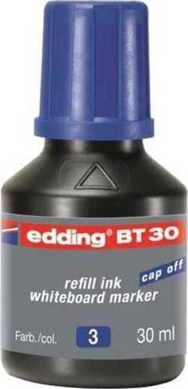 Edding E-Bt30 Beyaz Tahta Kalemi Yedek Mürekkep 30 ml Mavi - Image 1