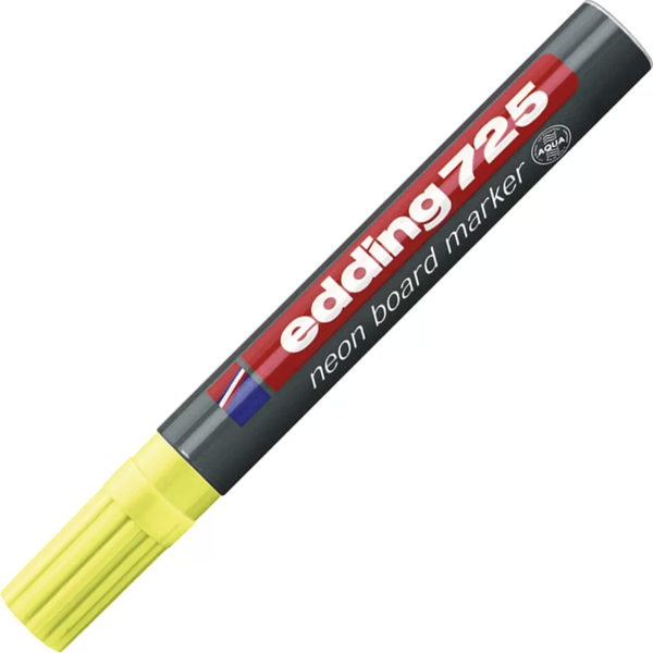 Edding Tahta Kalemi Fosforlu Sarı E-725 - Image 1