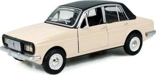 Metal Çek Bırak Anadol Araba Beyaz Sesli ve Işıklı ( 1/36 Ölçek ) - Image 1