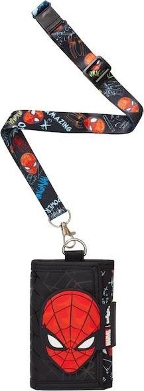 Smiggle - Marvel Spiderman Askılı Çocuk Cüzdanı - Image 1