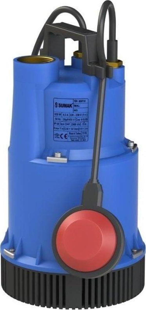 Sumak SDF13 Dalgıç Pompa 1.3Hp 1.1/4'' - Temiz Su - Image 1