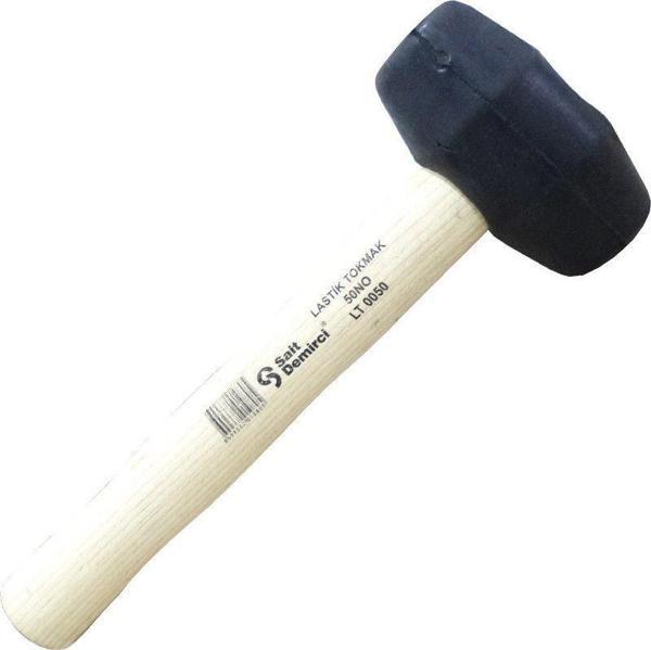 Sait Demirci Lastik Tokmak Ağaç Saplı 50no LT0050 - Image 1