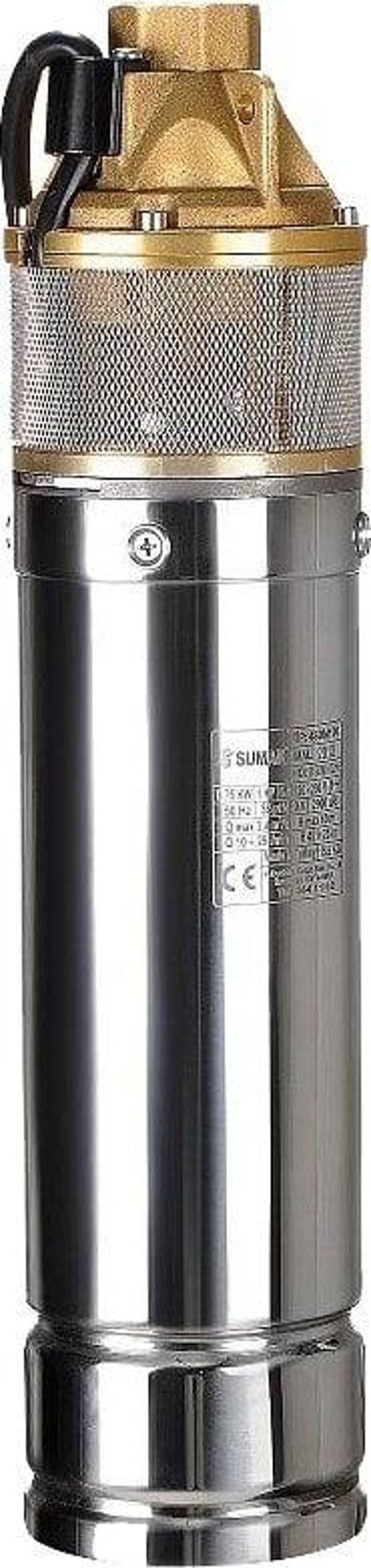 Sumak 4SDM100 Dalgıç Pompa 1Hp 1'' - Panolu Paslanmaz - Image 1