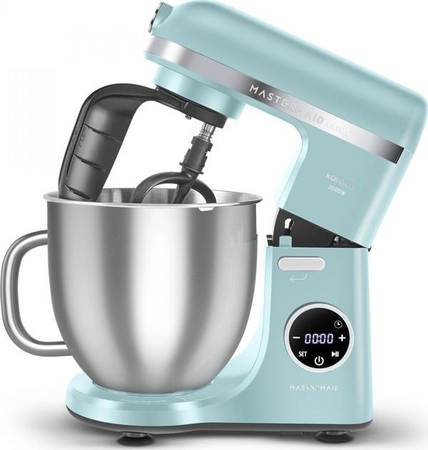 Karaca Mastermaid Chef Ultra D2000W Dijital Ekranlı Hamur Yoğurma Makinesi Tiffany 7L  - Image 1