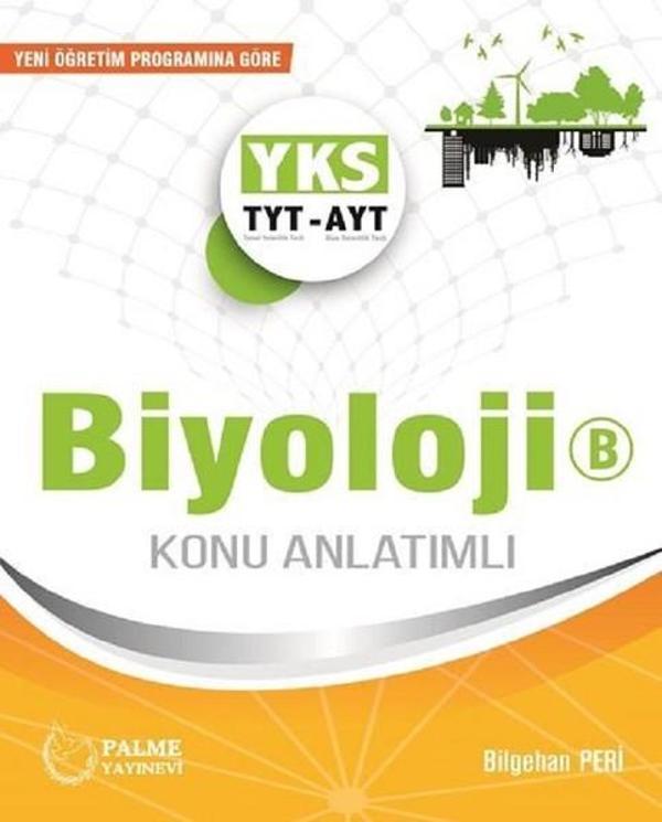 YKS-TYT-AYT Biyoloji B Konu Anlatımlı - Palme Yayınları - Image 1