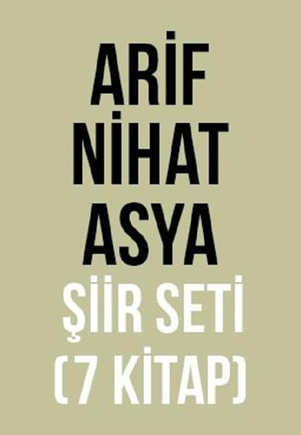 Arif Nihat Asya Şiir Seti-7 Kitap Takım - Ötüken Neşriyat - Image 1