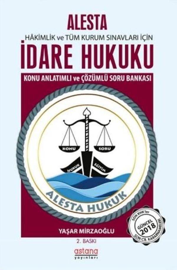 Alesta-İdare Hukuku-Konu Anlatımlı ve Çözümlü Soru Bankası - Astana Yayınları - Image 1