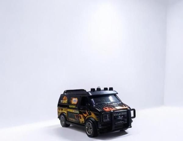 Nostaljik Metal Çek Bırak Minibüs ( 1/36 Ölçek ) - Image 1