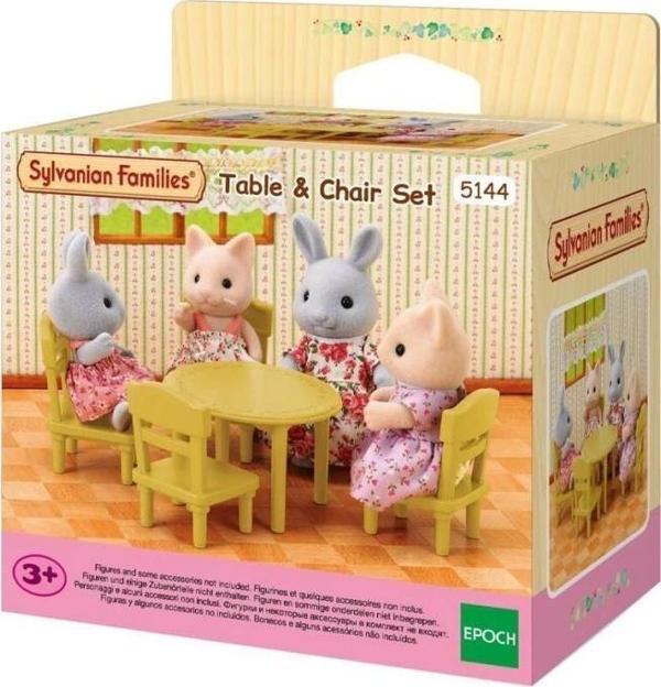 Nessiworld 5144 Sylvanian Families Masa - Sandalye Seti (figürler dahil değildir) +3 yaş - Image 1