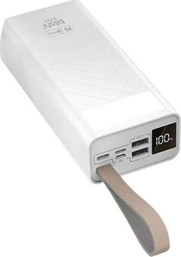 Home Bilishi 30000 Mah Powerbank 3.0 Qualcomm Pd Hızlı Şarj 22.5W Led Işık Göstergeli Fener Taşınabilir - Image 1