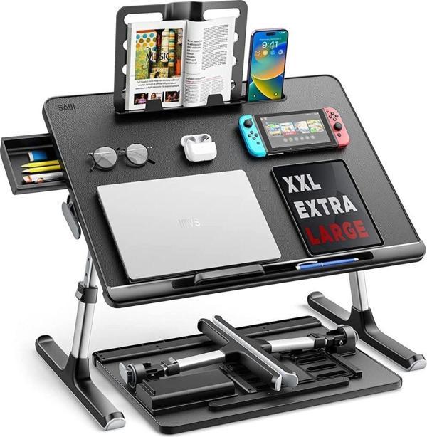 Bix Saiji K7 Ultimate Notebook ve Tablet Çalışma Masası Siyah - Image 1