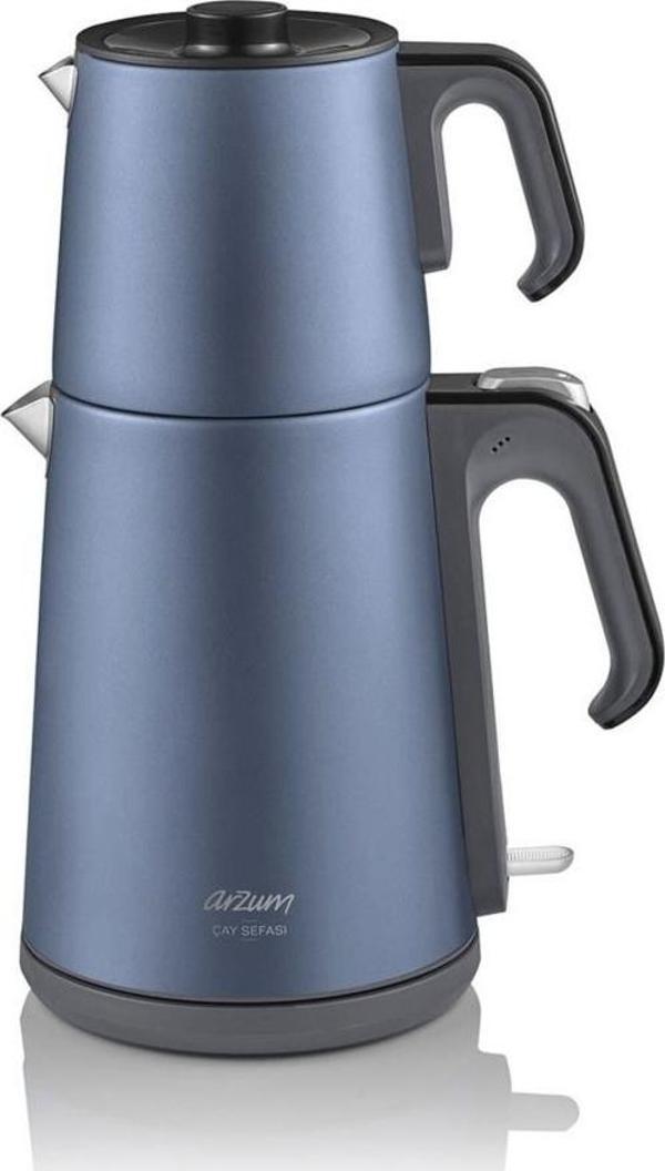 Arzum AR3080-O Çay Sefası Okyanus 1650 W Çelik Çay Makinesi - Image 1